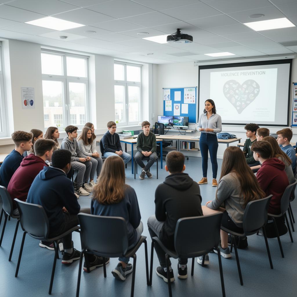Gewaltpräventions-Workshop an einer Schule